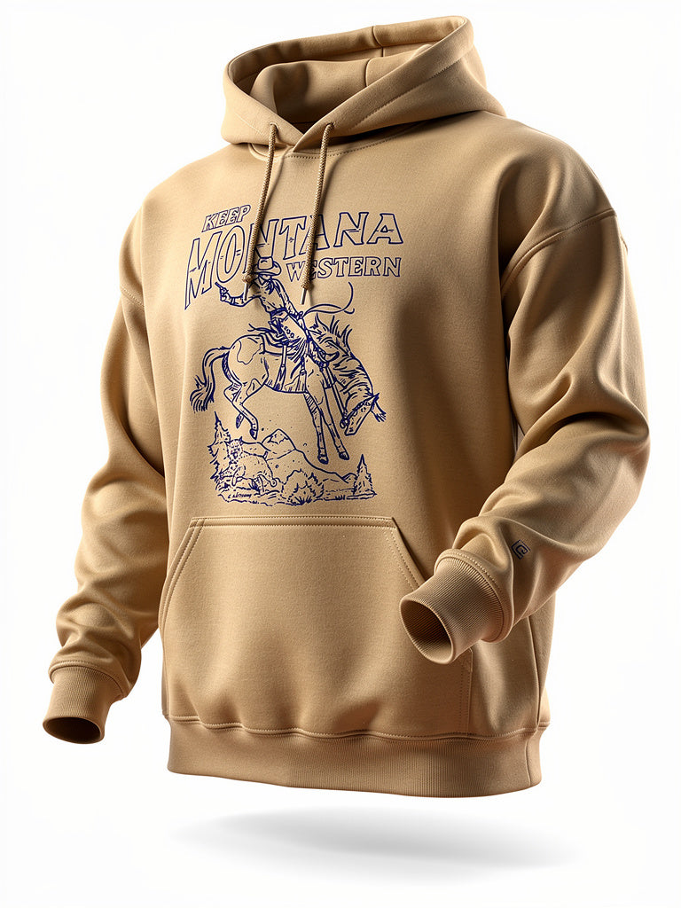 Hoodie With Outline Logo